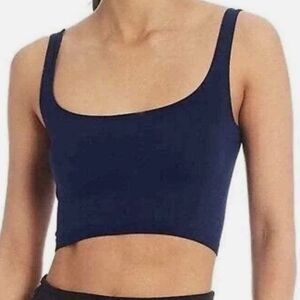 NWT Free People Navy Blue Cropped Tank Top